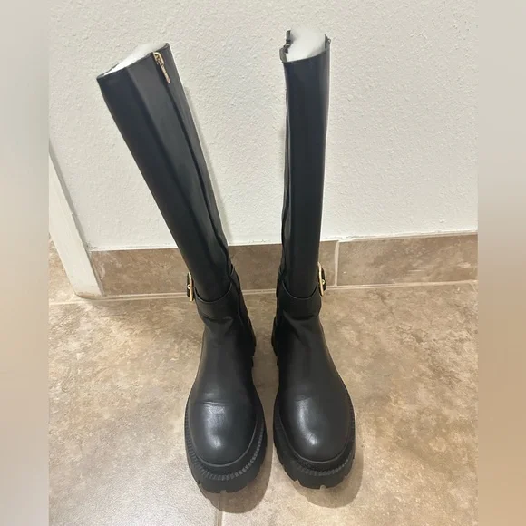 COACH James Leather Boot Black - Picture 3 of 16